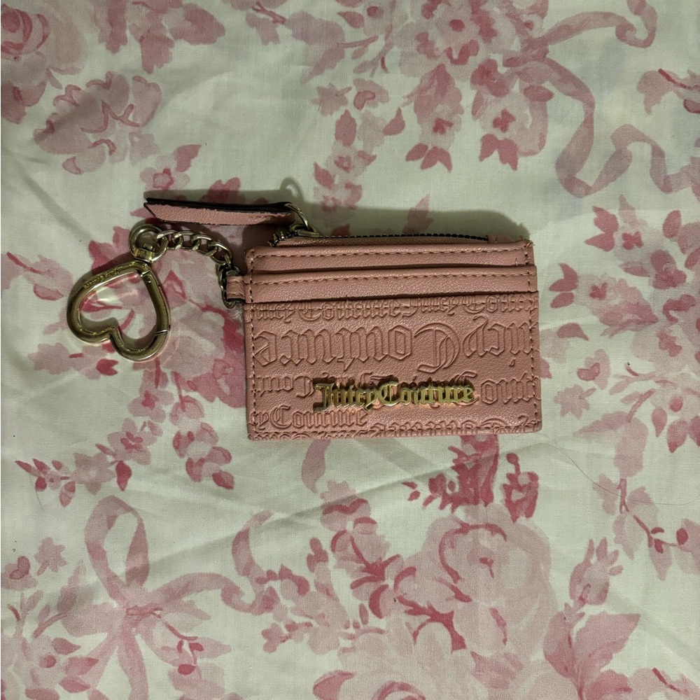 Juicy Couture dusty pink wallet